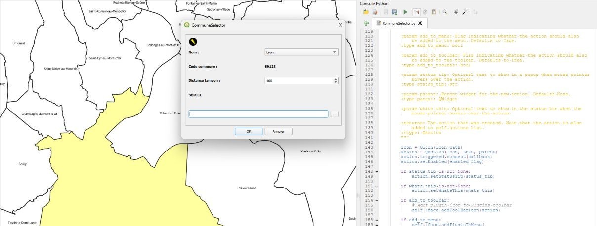 capture d'écran de Qt Designer